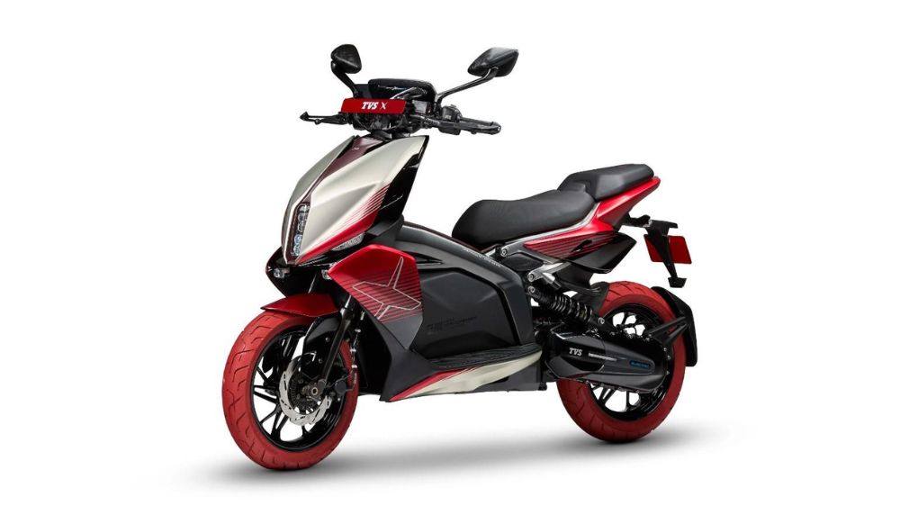 TVS X Tampil Gagah di EICMA 2025 dengan Velg 14 Inci dan Fitur Android Auto