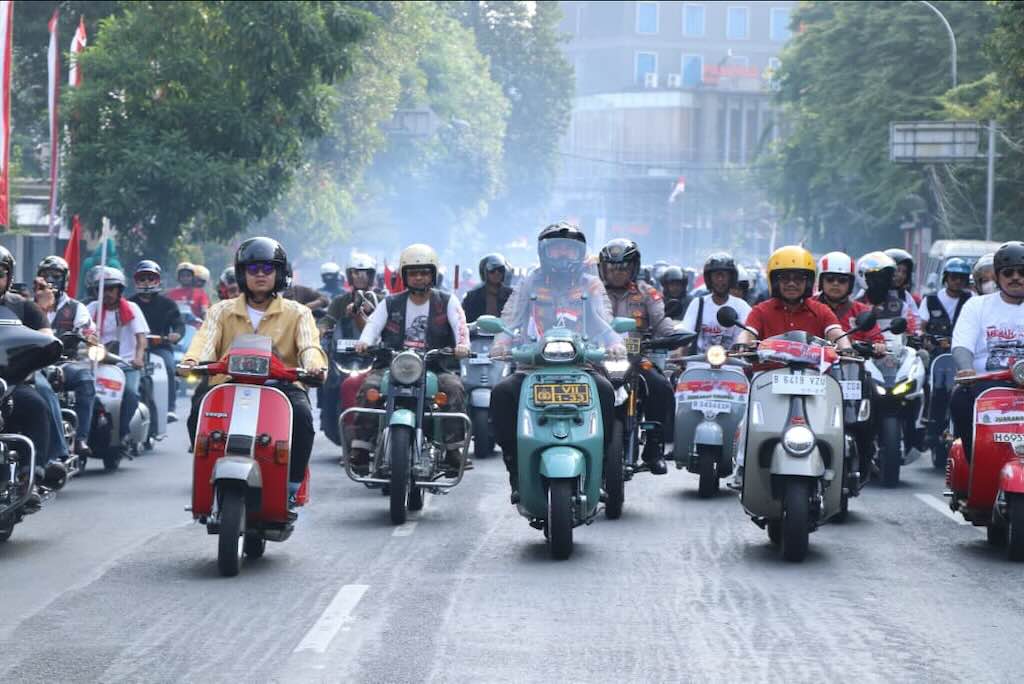 Konvoi Merah Putih di Tangerang, 350 Bikers Perkuat Persatuan dan Keselamatan Berlalu Lintas