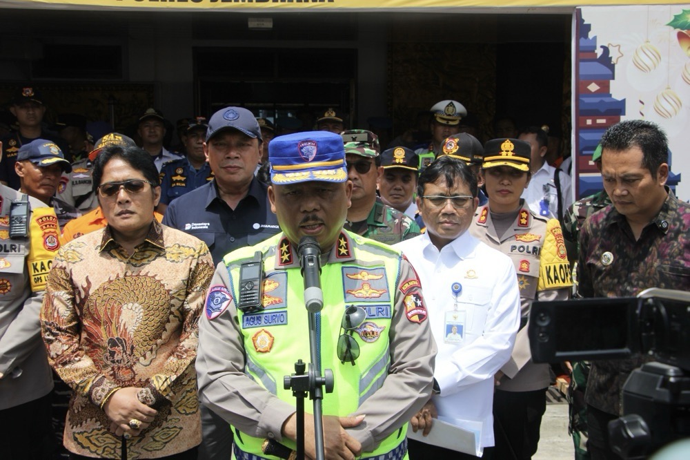 Kakorlantas dan Menhub Tinjau Pelabuhan Gilimanuk Guna Pastikan Keamanan Libur Tahun Baru 2026