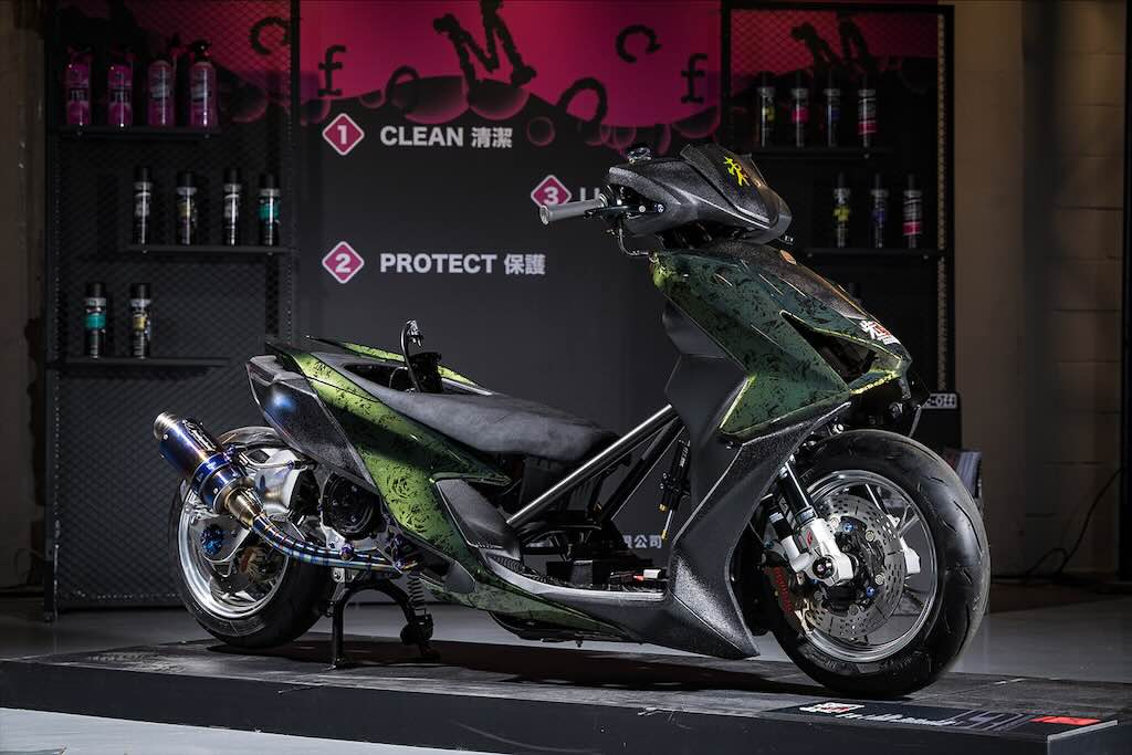 Inspirasi Modifikasi Motor Matik 125cc Bergaya Racing Look, Tampil Sporty ala Yamaha Cygnus