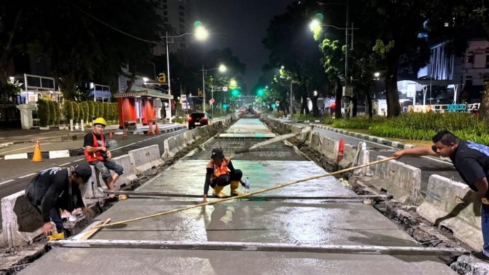 Catat! Ada Proyek Perbaikan Jalan Kebon Sirih, Waspadai Kemacetan Lalu Lintas