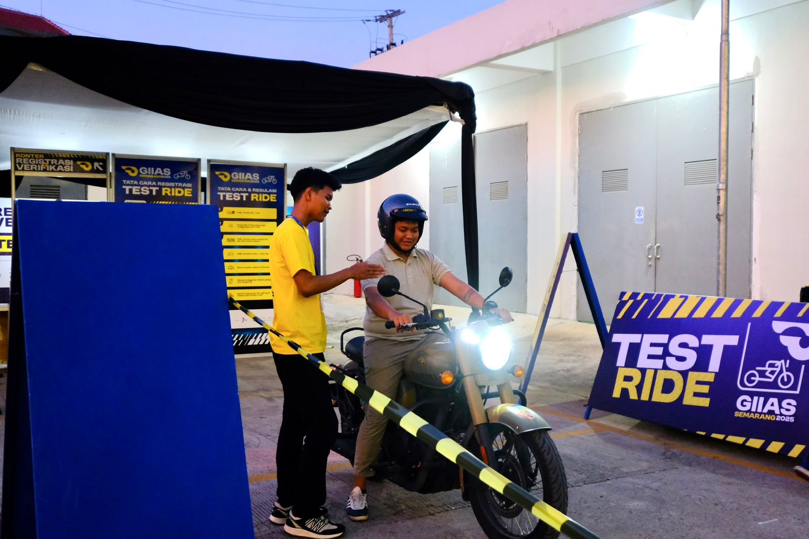Rasakan Langsung, Ini Daftar Sepeda Motor yang Tersedia di Area Test Ride Outdoor GIIAS Semarang 2025