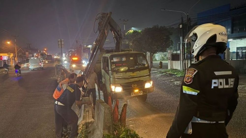 Cegah Kemacetan Mudik 2026, Polres Metro Bekasi Resmi Tutup 30 Titik Putar Balik di Jalur Pantura