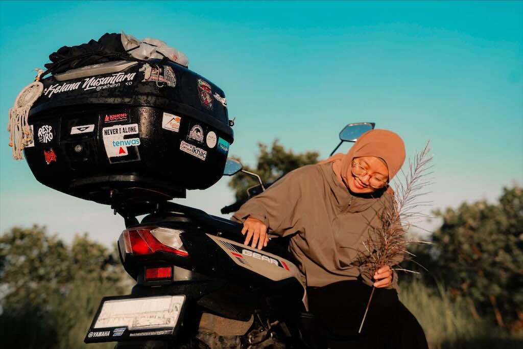 Touring 566 Km Tanpa Pegal, Wanita Ini Buktikan Ketangguhan Yamaha GEAR ULTIMA di Sulawesi