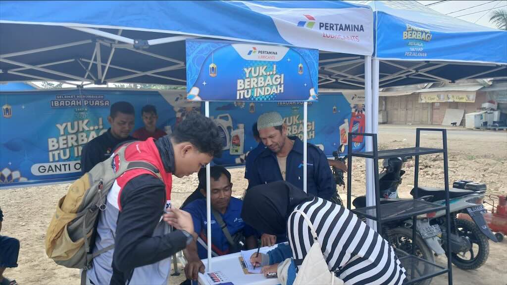 Pertamina Lubricants Dukung Pemulihan Pascabanjir, Warga Aceh Tamiang Dapat Layanan Ganti Oli Gratis