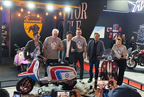 Debut Global di Jakarta, Scomadi Pamerkan Edisi Terbatas Crown dan Mods di Panggung IIMS 2026