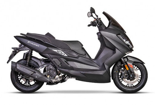 Explorer 300 GT 2026, Skuter Bongsor Berbasis Mesin Piaggio dengan Standar Euro5+