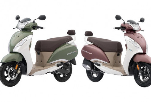 Tampil Makin Berkelas! TVS Jupiter 125 Resmi Dapat Tambahan Pilihan Warna Baru di India