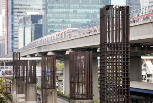 Tanpa Tutup Jalan, Pembongkaran Tiang Monorel di Rasuna Said Jamin Keselamatan Pengguna Jalan