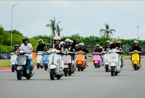 Aksi Freestyle dan Riding Komunitas Warnai NgabubuRide Ramadhan 2026 di Sirkuit Mandalika