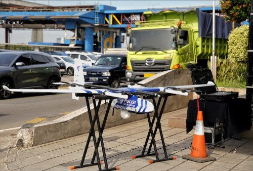 ETLE Drone Resmi Mengudara, Kawal Keselamatan Pengendara Selama Mudik Lebaran 2026
