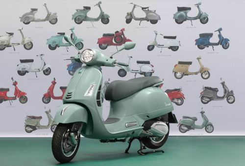 Vespa Resmi Luncurkan Edisi Spesial 80th Anniversary, Bawa Kembali Warna Ikonik dari 1946