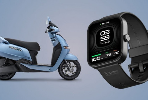 TVS dan Noise Hadirkan Integrasi Smartwatch untuk Ekosistem Motor Listrik TVS iQube
