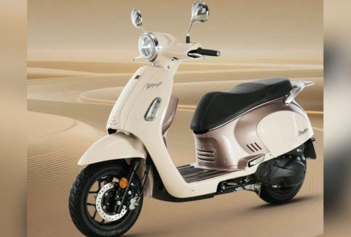 Mirip Vespa Harga Rp 30 Jutaan, Dayang VRF150 2026 Dibekali Mesin 150cc dan ABS