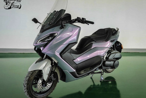 Bukan Modifikasi, Maxi Skuter JL150T-16A Hadir dengan Tampilan Mirip Yamaha TMAX