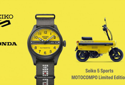 Begini Jadinya Ketika Skuter Mungil Honda Motocompo Berubah Jadi Jam Tangan