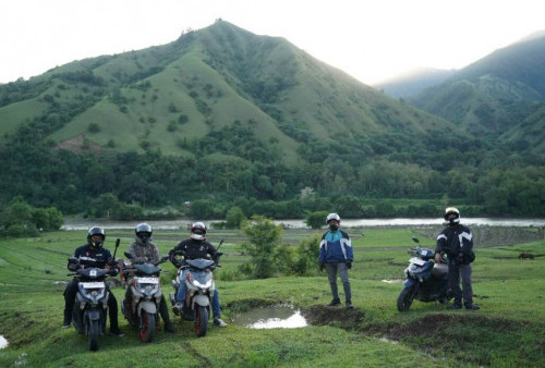 GEAR ULTIMATE Ride Celebes Expedition, Yamaha GEAR ULTIMA Buktikan Ketangguhan di Jalur Ekstrem Makassar-Toraja