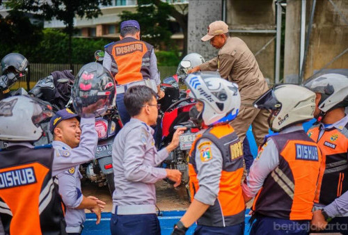 Razia Parkir Liar Setiabudi Petugas Angkut Puluhan Motor Melanggar Aturan