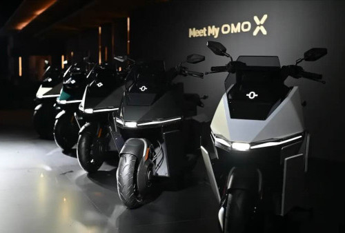Omo X Resmi Mengaspal Perdana di Indonesia, Omoway Bidik Pasar Motor Listrik Premium