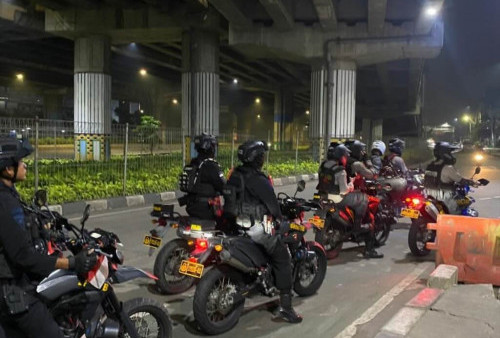 Gagalkan Balap Liar, Brimob Polda Metro Jaya Amankan 7 Motor di Jakarta Timur