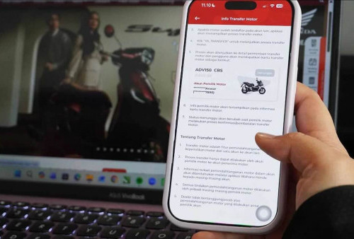 Wahana Honda Hadirkan Fitur Transfer Motor, Pindahkan Data Kendaraan Lewat WANDA