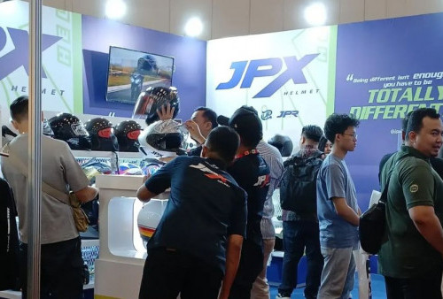 JPX Forces Resmi Meluncur di IMOS 2025, Helm Full-Face Motorsport dengan Fitur Keamanan Global