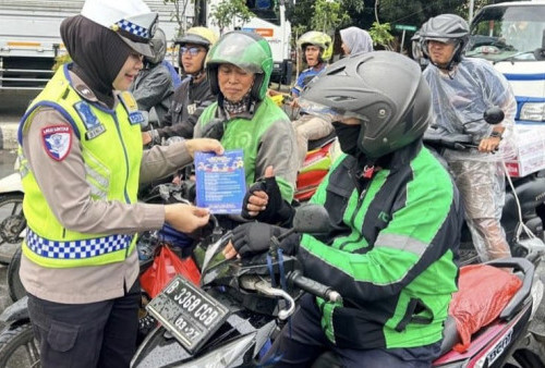 Kedepankan Pendekatan Humanis, Satlantas Polres Metro Tangerang Kota Edukasi Pengendara di Operasi Keselamatan Jaya 2026