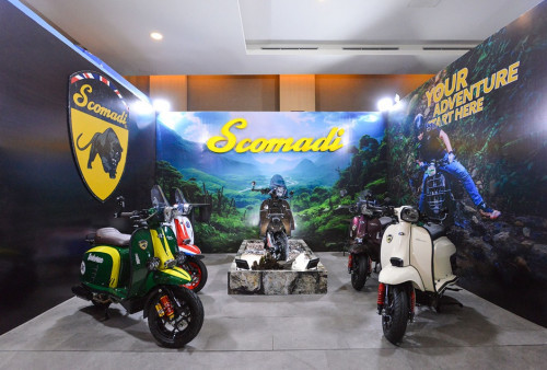 Scomadi Hadirkan New Adventure DS di GIIAS Bandung 2025, Kuatkan Posisi Skutik Klasik Premium di Jawa Barat