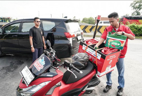 Layanan Motorist Pertamina Antar BBM ke Lokasi Macet Tanpa Biaya Tambahan
