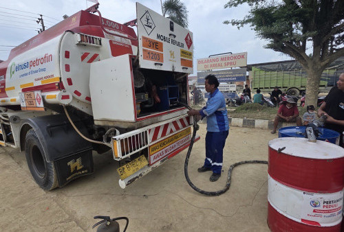 Pertamina Kerahkan Pompa Manual di Aceh Tamiang, Pastikan BBM Tersedia Di Wilayah Terdampak Bencana