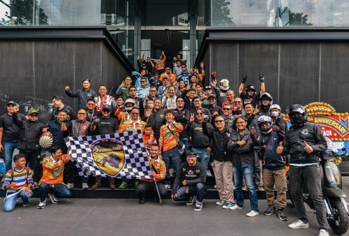 Scomadi Indonesia Rayakan Hari Jadi ke-2 dengan Touring Akbar Komunitas
