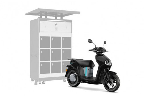 Inovasi Berkelanjutan Yamaha Lanjutkan Uji Coba Motor Listrik dengan Sistem Swap Battery