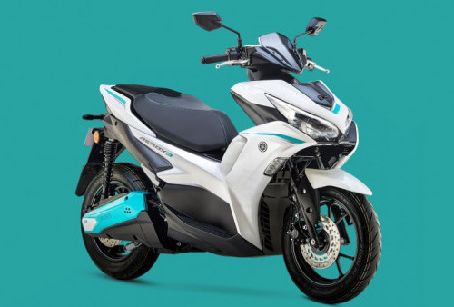 Motor Listrik Yamaha Aerox E Resmi Dijual, Siap Tantang Pasar Skuter Listrik Premium