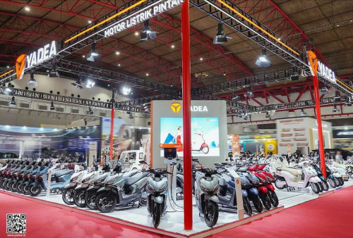 Yadea Kasih Subsidi Motor Listrik Hingga Rp 10 Juta di Jakarta Fair 2026, Model Osta dan Velax Jadi Andalan
