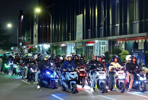 WMS Ajak Komunitas Ramaikan New Honda Vario EVO 160 Night Ride 'Leave It Behind'