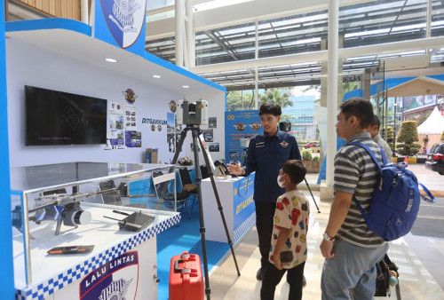 Korlantas Polri Sukses Gelar Polantas Menyapa di Tangerang dengan Konsep Edukasi Interaktif