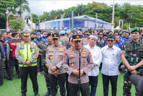 Salut! Kapolri Minta Driver Ojol Ciptakan Budaya Tertib Lalu Lintas dan Jadi Mitra Strategis Polri