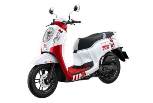 Honda Thailand Meluncurkan Scoopy Edisi Spesial Hello Kitty yang Tampil Menggemaskan
