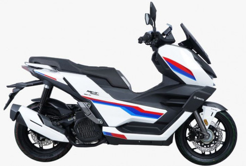Begini Spesifikasi WMoto Nexy+ 180 Penantang Baru Skuter Maxi