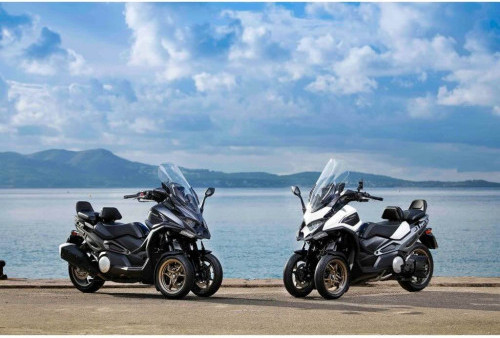 Siap Tantang Pasar Skuter Roda Tiga, Kymco CV3 575i Hadir dengan Tampilan Gagah dan Fitur Premium