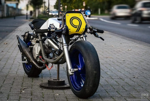 Modifikasi Ekstrem Piaggio NRG, Dari Skuter Harian Menjadi Raja Lintasan Drag