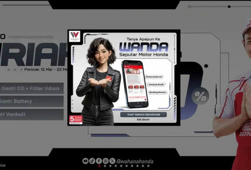 Siaga 24 Jam, Asisten Virtual Wanda Siap Jawab Kebutuhan Konsumen Motor Honda