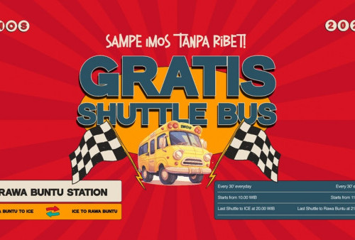 Kemudahan dan Kenyamanan Maksimal di IMOS 2025, Akses Mudah dengan Shuttle Bus Gratis dan Parkir Luas
