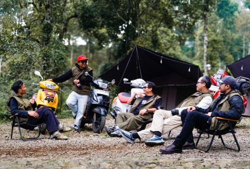 TVS Callisto CAMPRIDE: Keseruan Touring dan Camping Bersama Komunitas Bergaya Kalcer