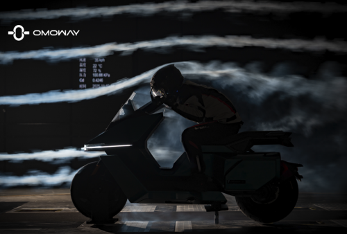 Terowongan Angin Jadi Kunci OMOWAY Kembangkan Skuter Listrik Pintar