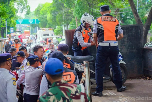 Pemprov DKI Terus Gencar Razia Parkir Liar, Belasan Kendaraan di Gandaria City Kena Sanksi Tegas