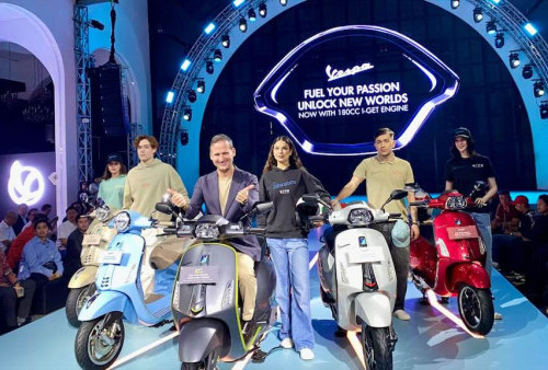 Resmi Meluncur! Vespa Primavera dan Sprint Kini Gendong Mesin 180 cc i-Get
