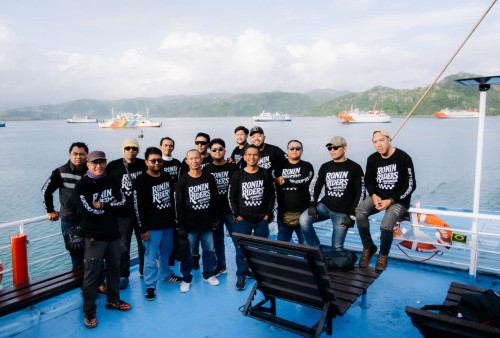 Pererat Solidaritas, TVS Gelar Touring Bali-Lombok Bareng Ronin Riders