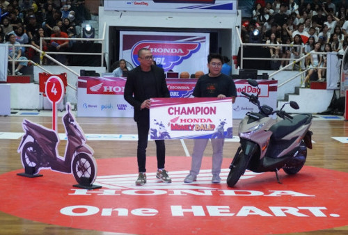 Dukung Basket Pelajar, Honda BeAT Semarakkan Penutupan Honda DBL Banten Series 2025