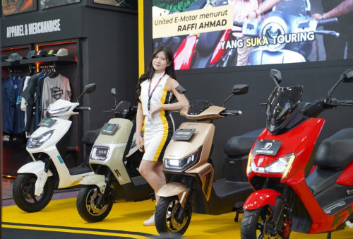 Gebrak IIMS 2026, United E-Motor Hadirkan Promo Spektakuler Beli 1 Gratis 1 Motor Listrik